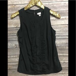 Black Tank Top Work Professional Sleeveless